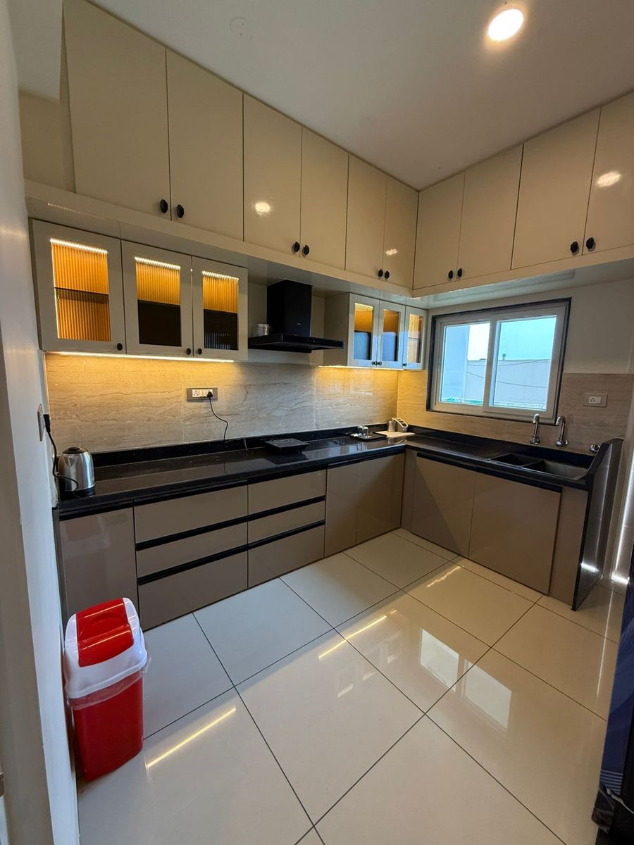 Modern kitchen with premium appliances